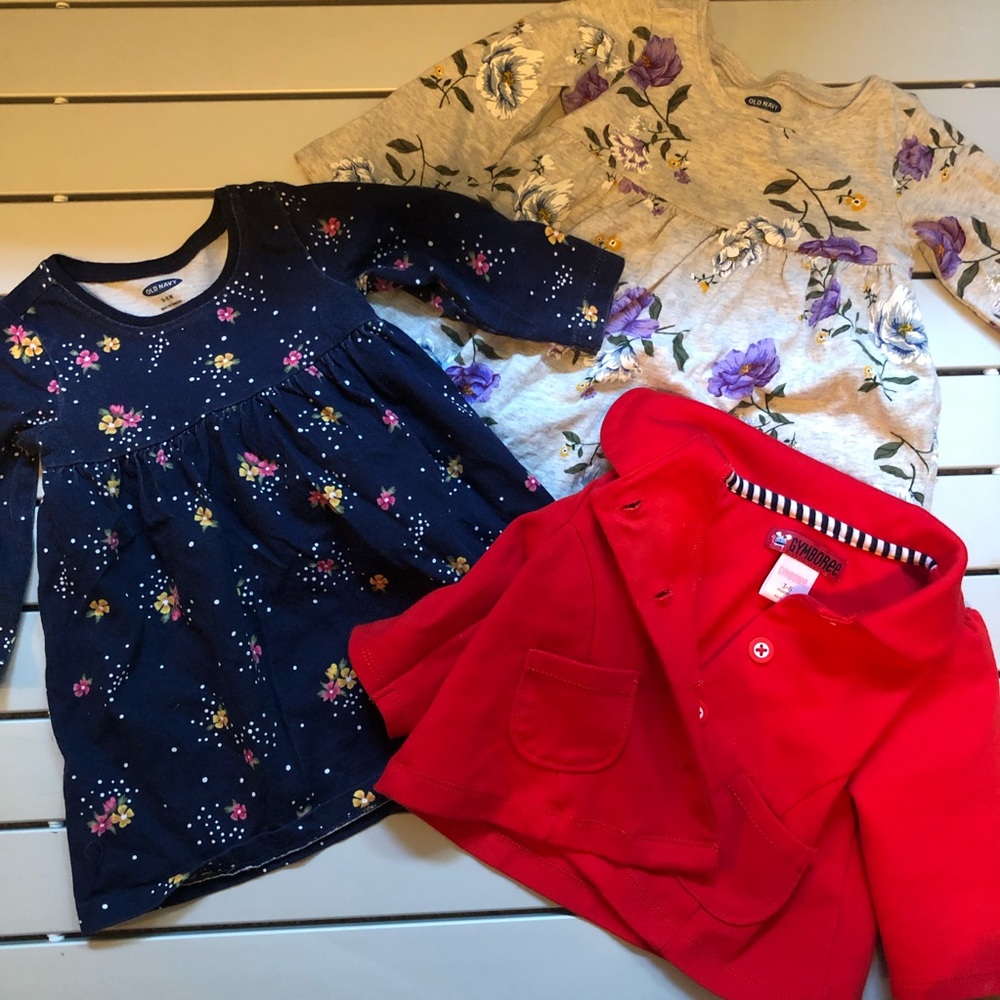 3-6 months Old Navy dresses Gymboree cost like new